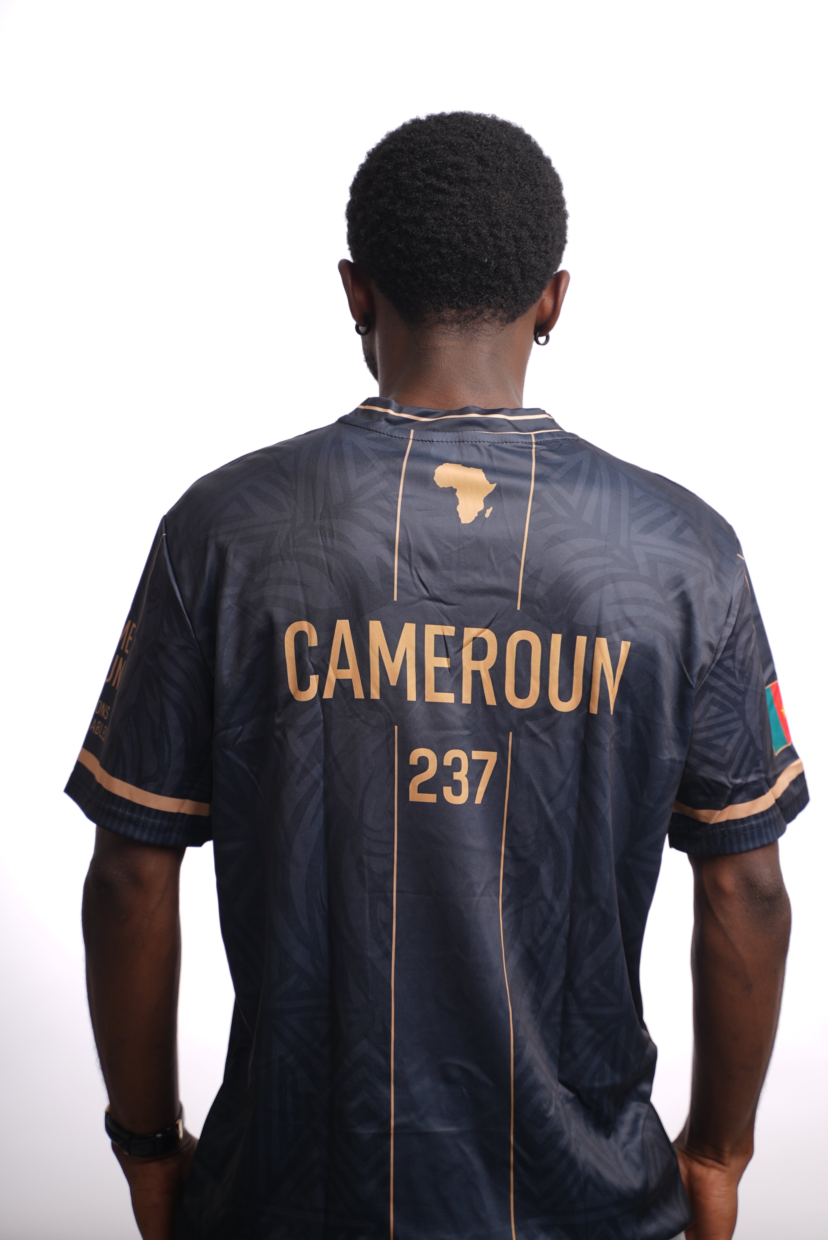 Maillot OVERSIZE  CAMCAM – Lions Indomptables | Édition Navy