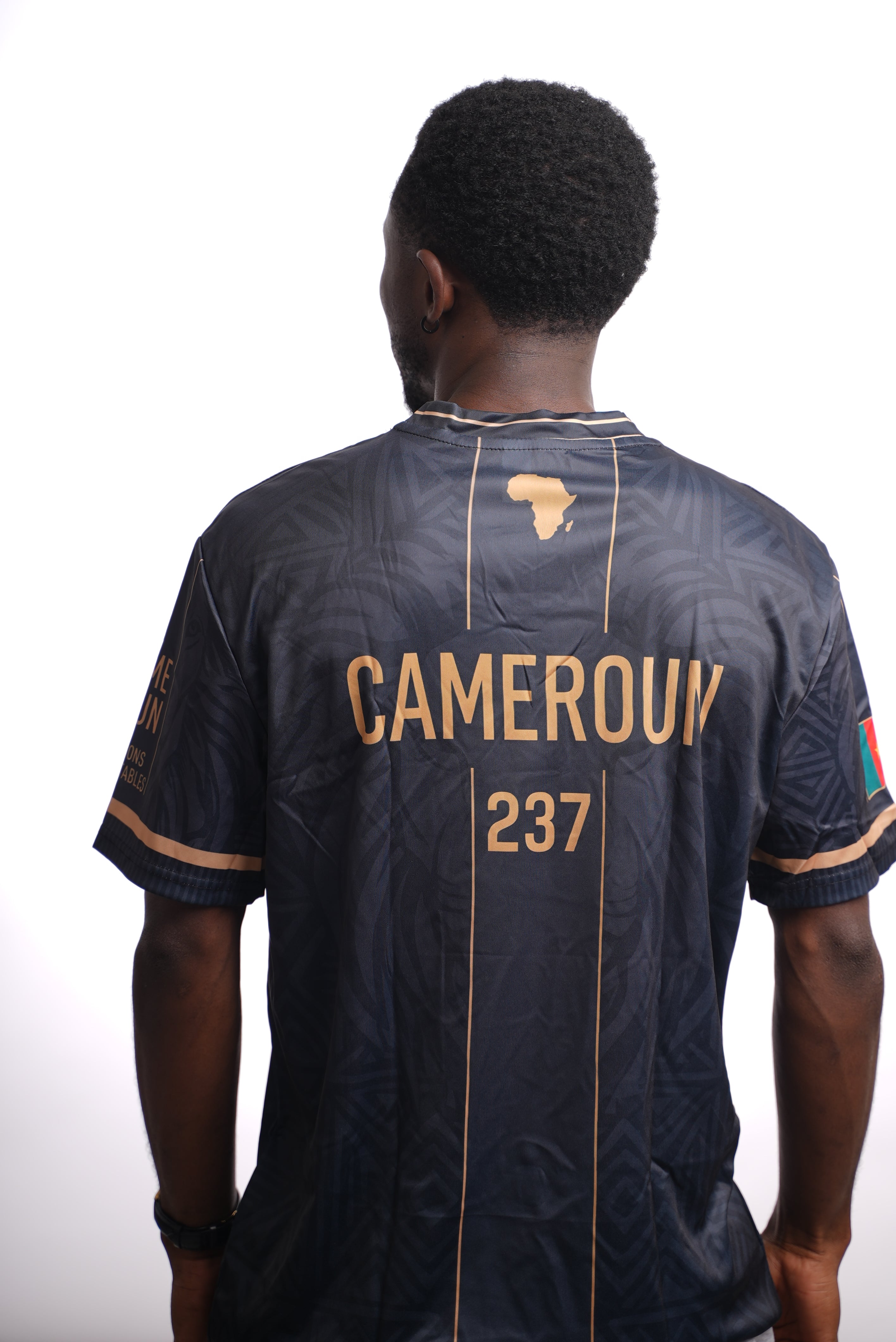 Maillot OVERSIZE  CAMCAM – Lions Indomptables | Édition Navy