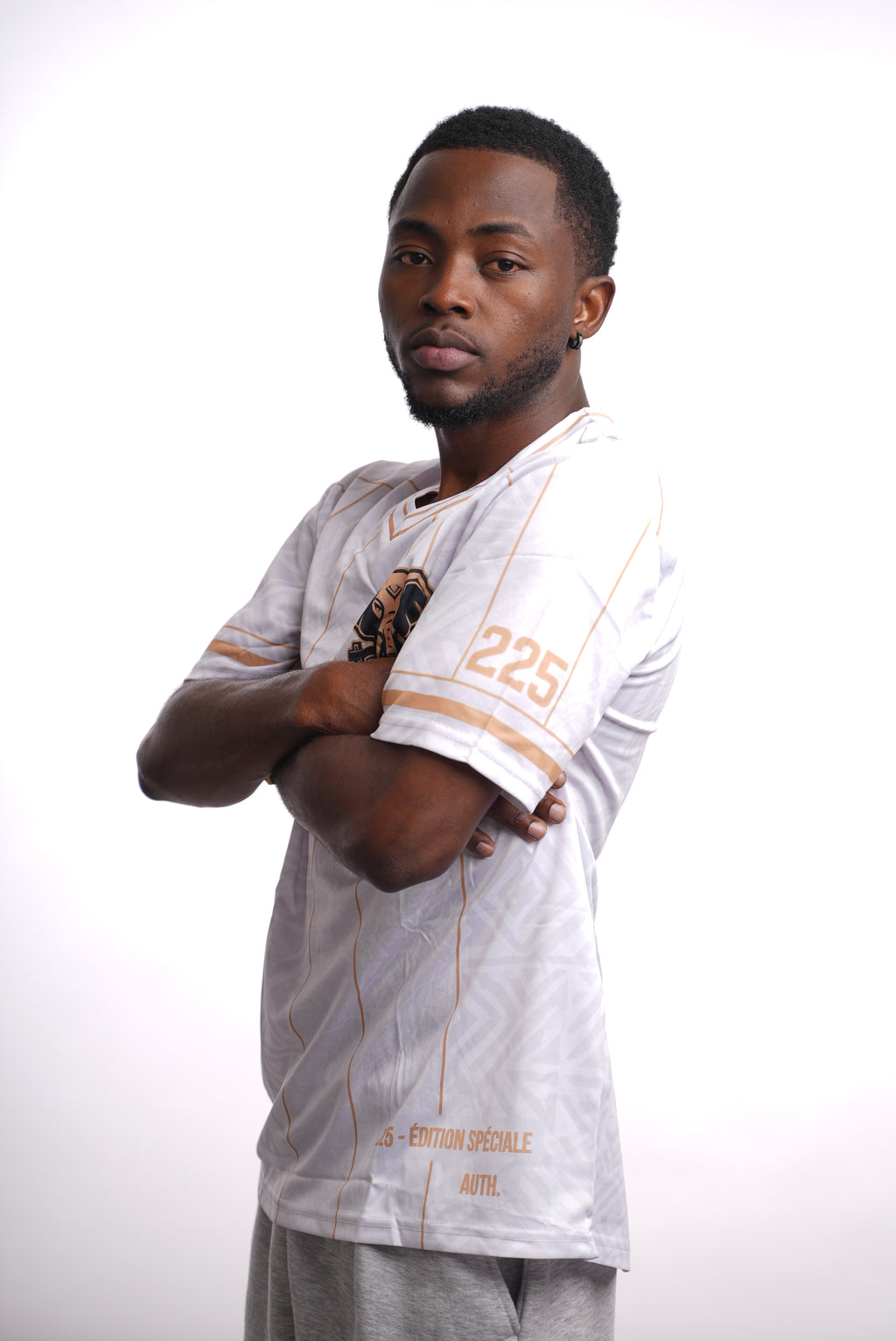 Maillot 225 – Éléphants de Côte d'Ivoire | Édition Blanc