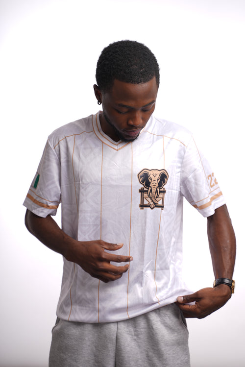 Maillot 225 – Éléphants de Côte d'Ivoire | Édition Blanc