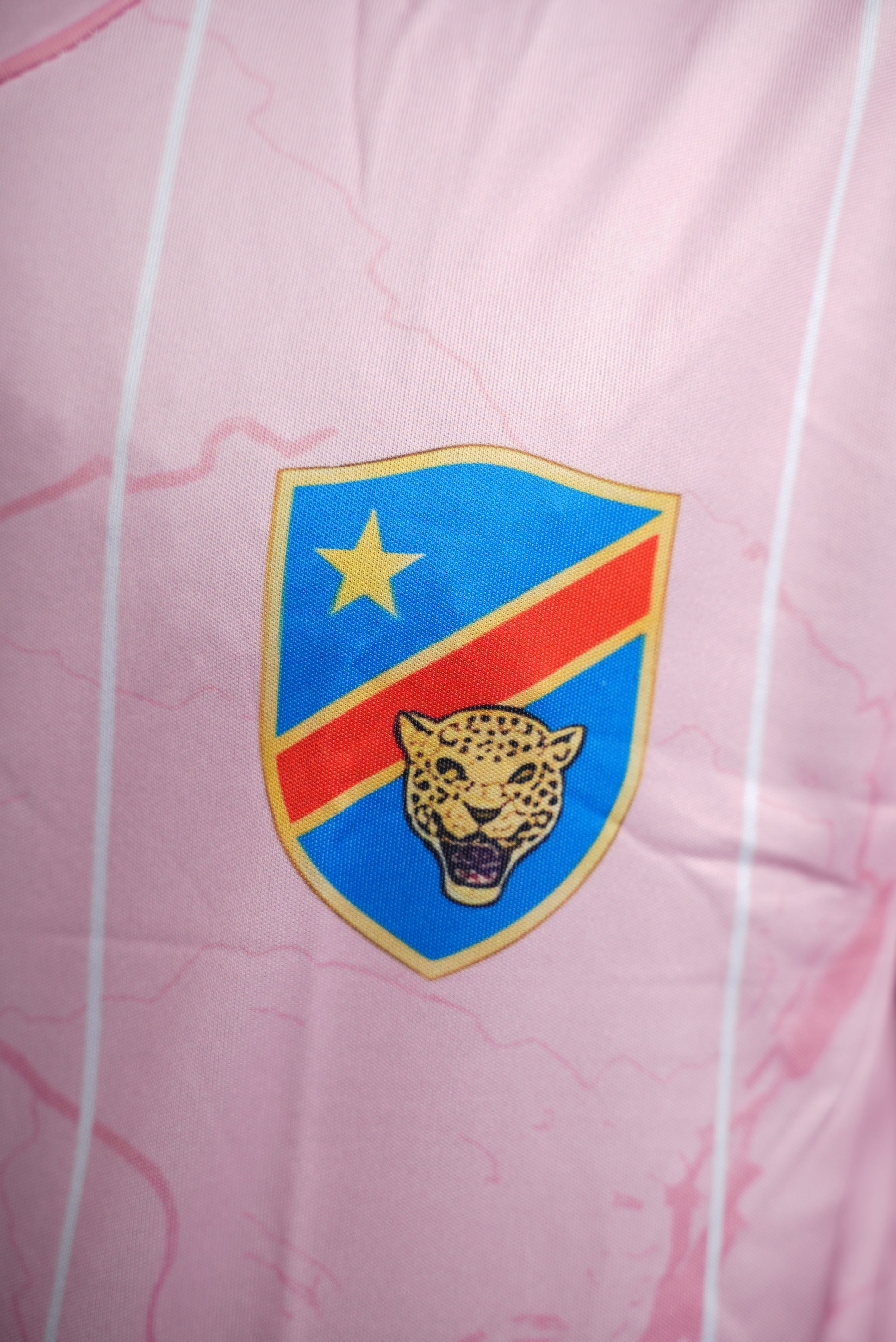Maillot 243 – Léopards de la RDC | Édition Rose