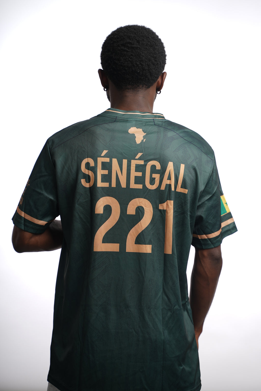 Maillot 221 – Lions de la Teranga | Édition Vert