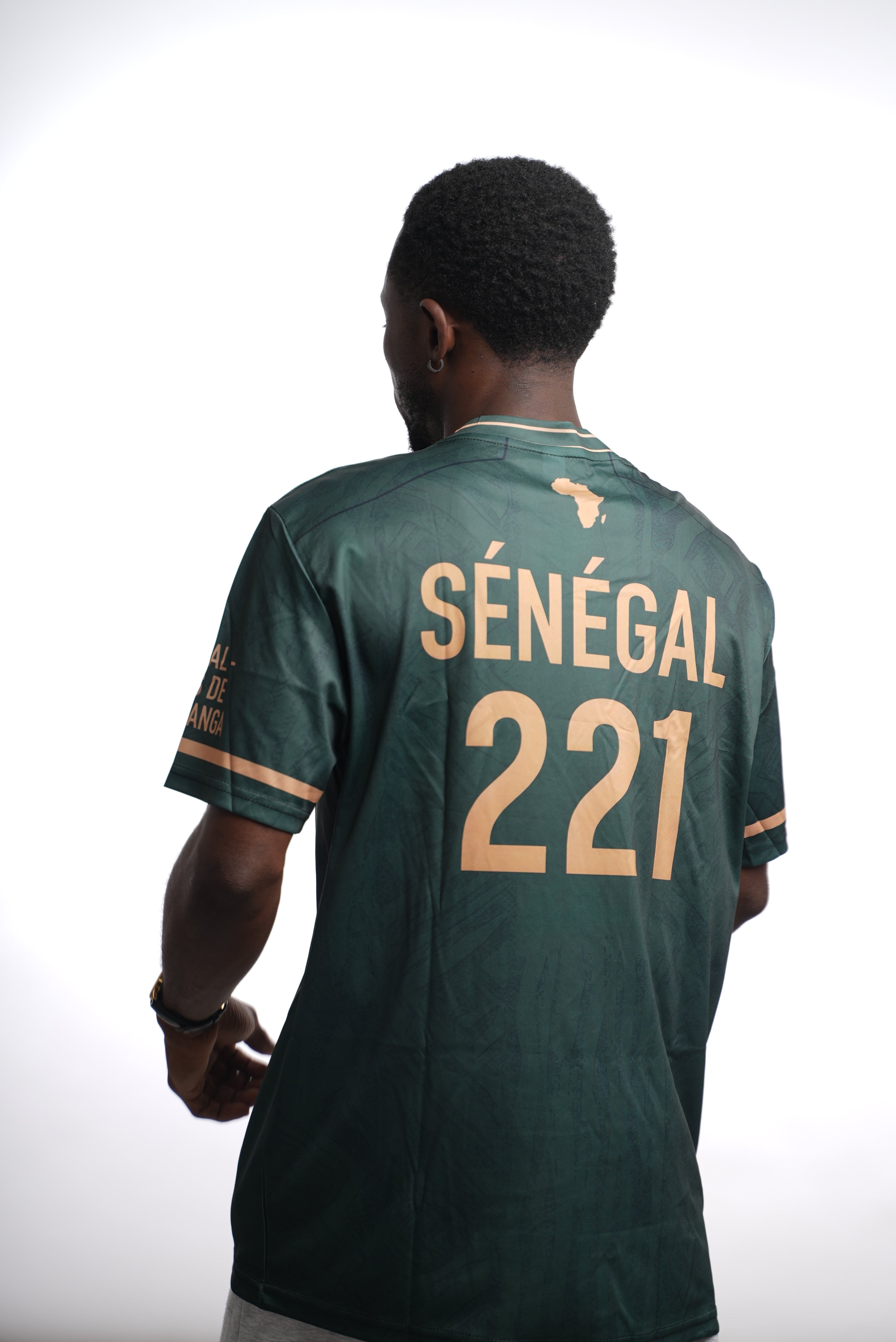 Maillot 221 – Lions de la Teranga | Édition Vert