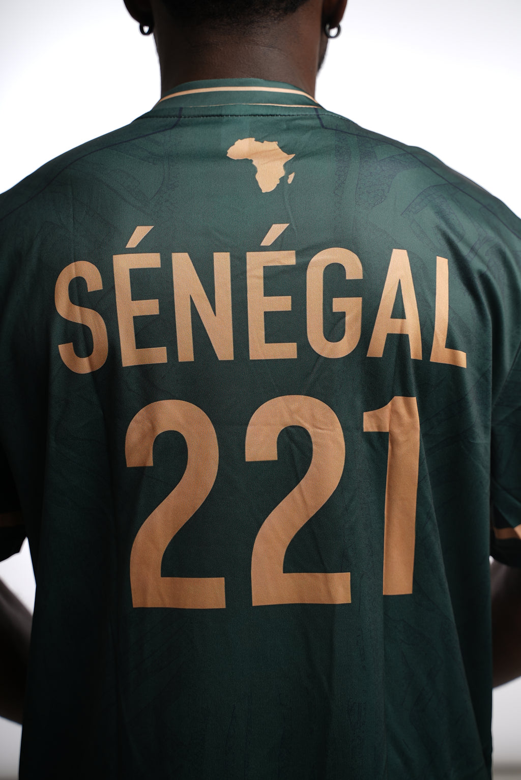 Maillot 221 – Lions de la Teranga | Édition Vert
