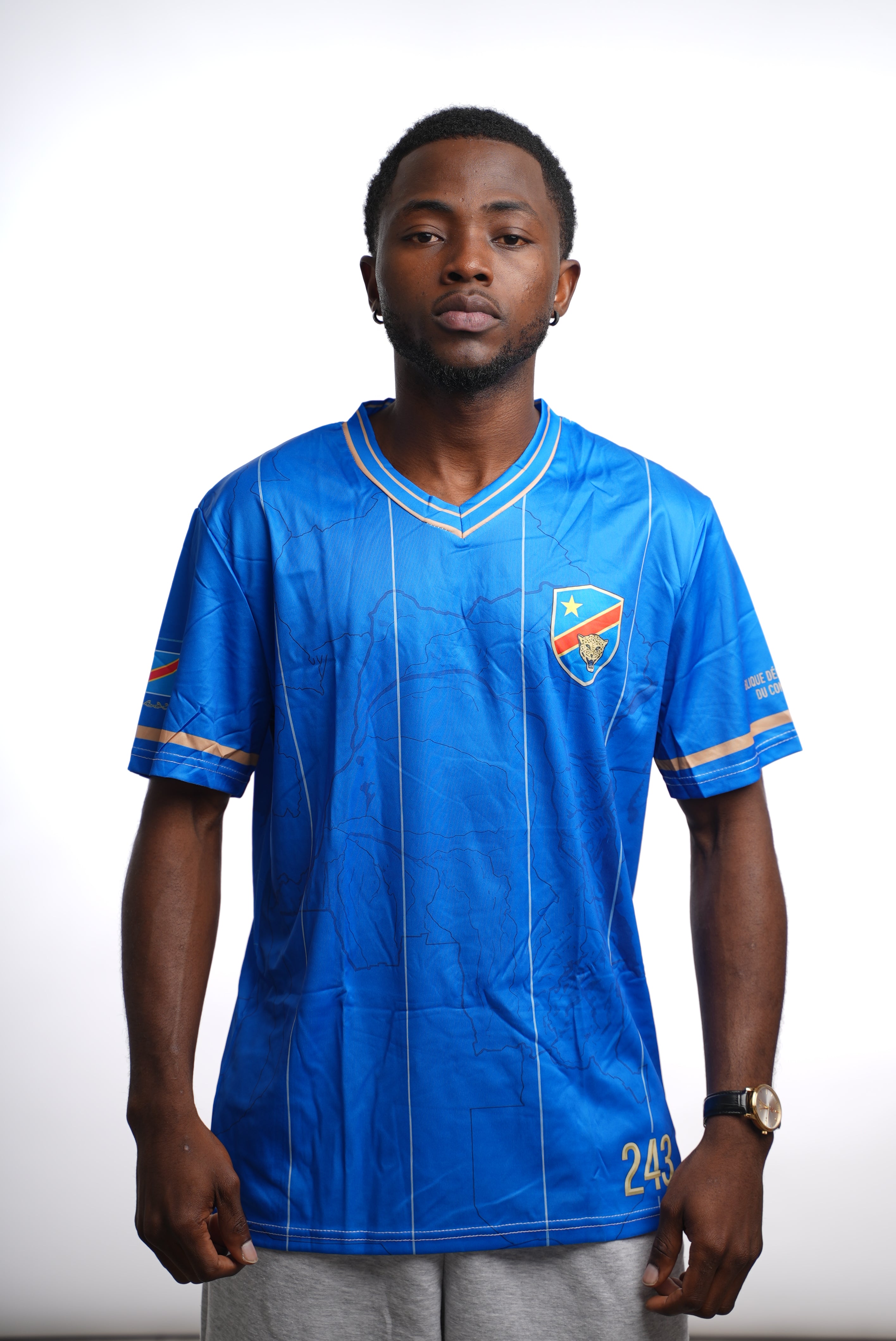 Maillot 243 – Léopards de la RDC | Édition Mixte