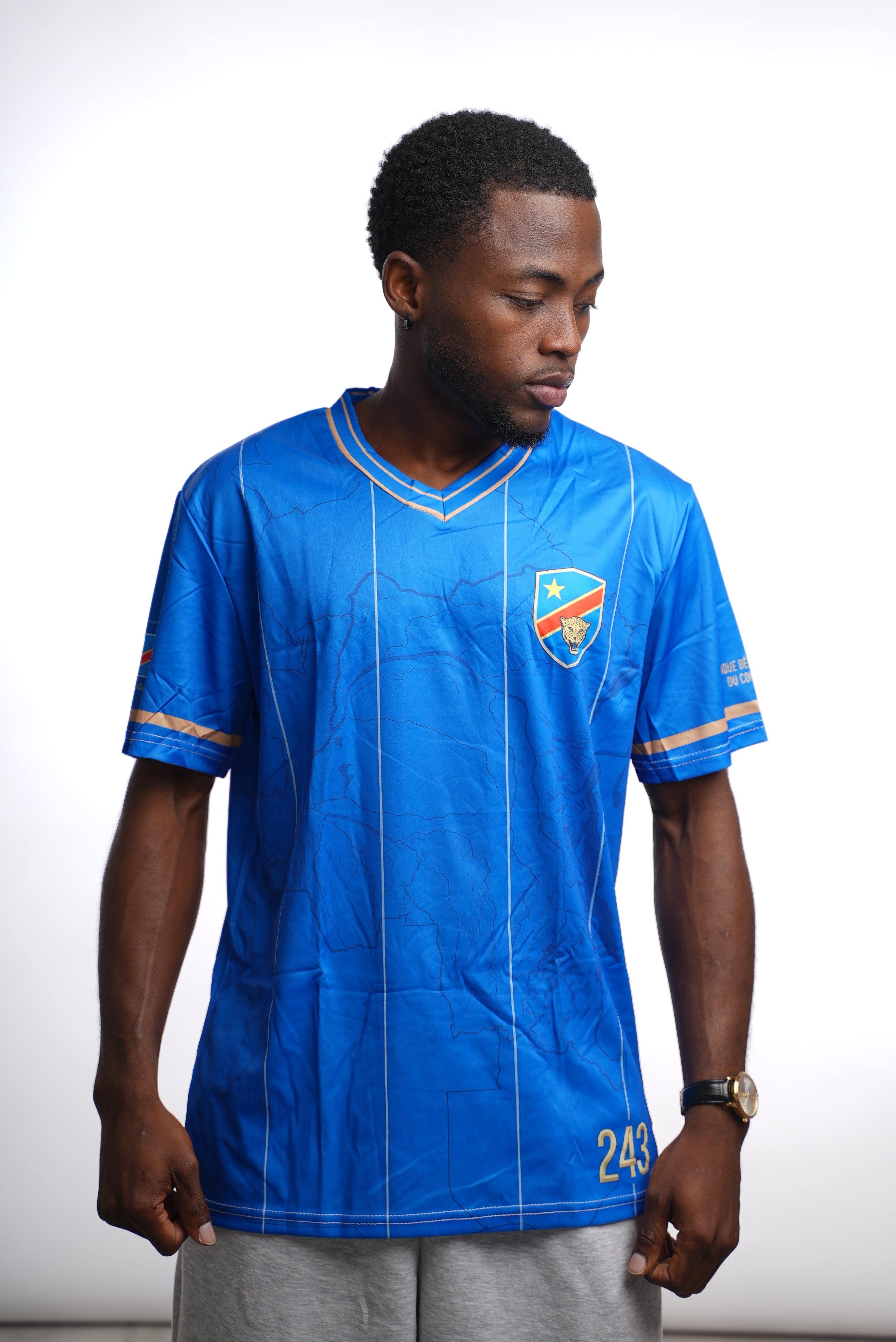 Maillot 243 – Léopards de la RDC | Édition Mixte