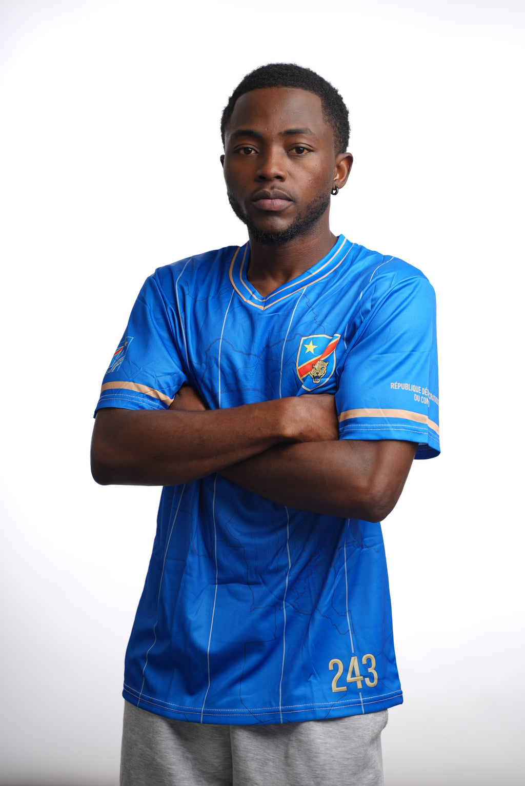 Maillot 243 – Léopards de la RDC | Édition Mixte