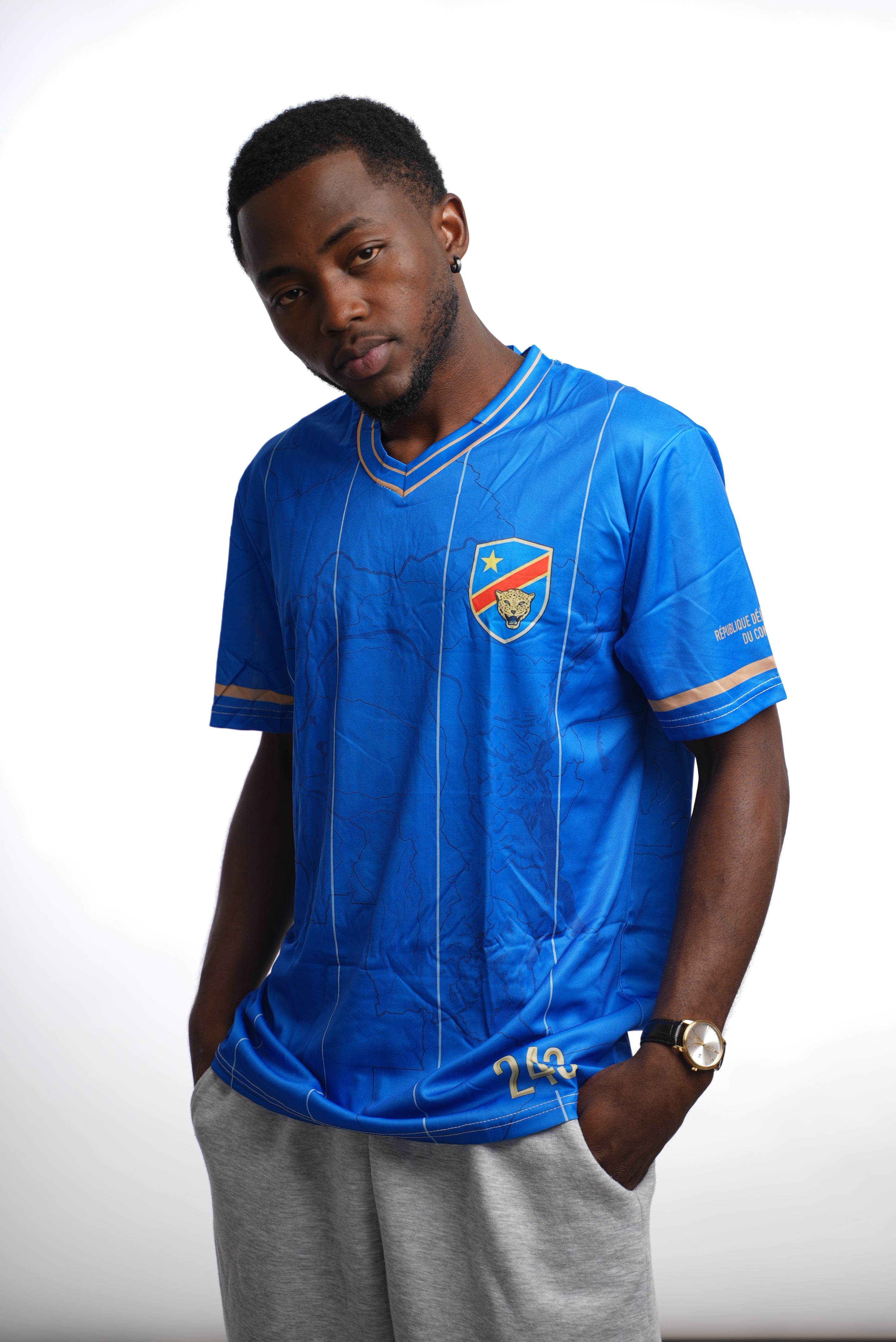 Maillot 243 – Léopards de la RDC | Édition Mixte