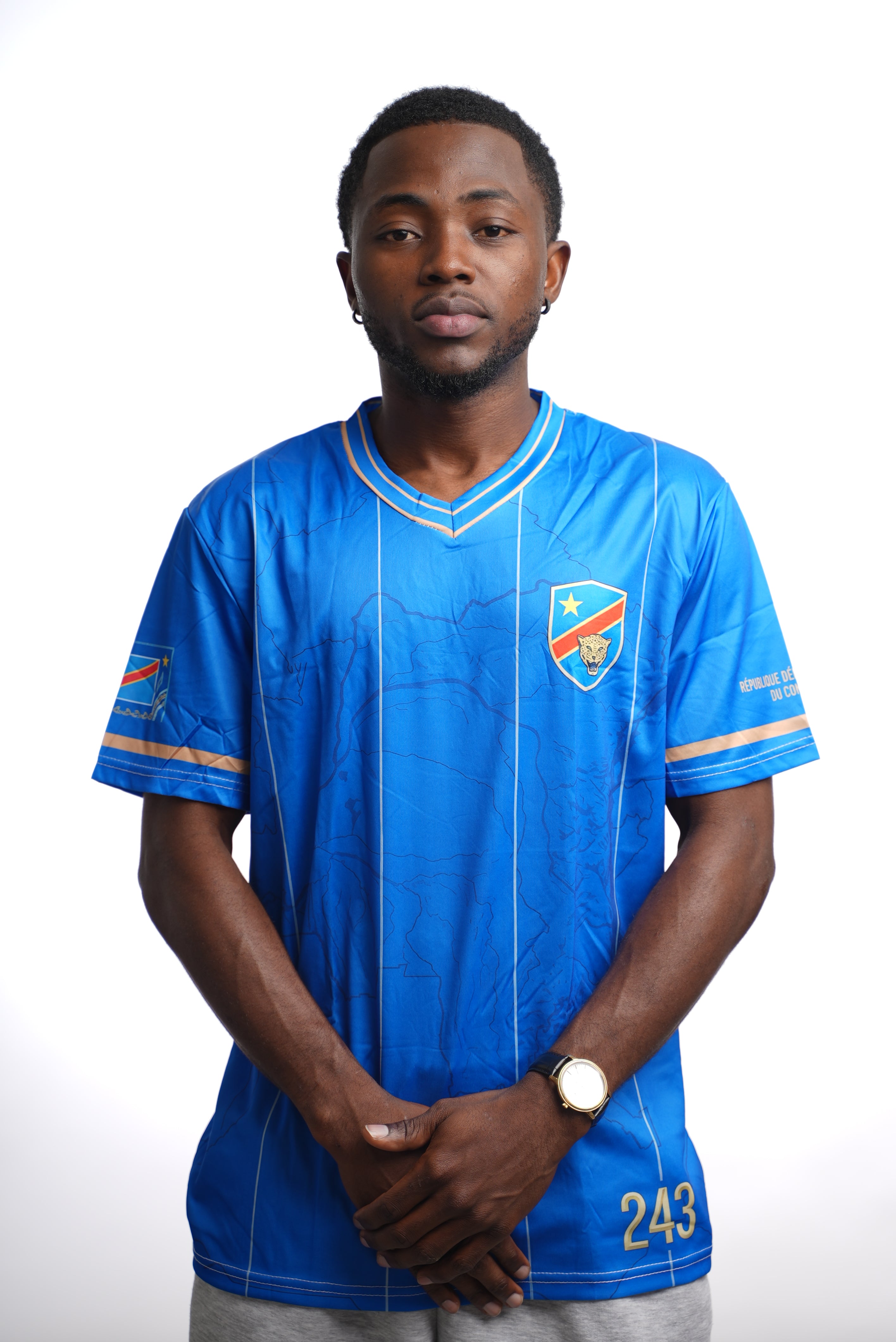 Maillot 243 – Léopards de la RDC | Édition Mixte