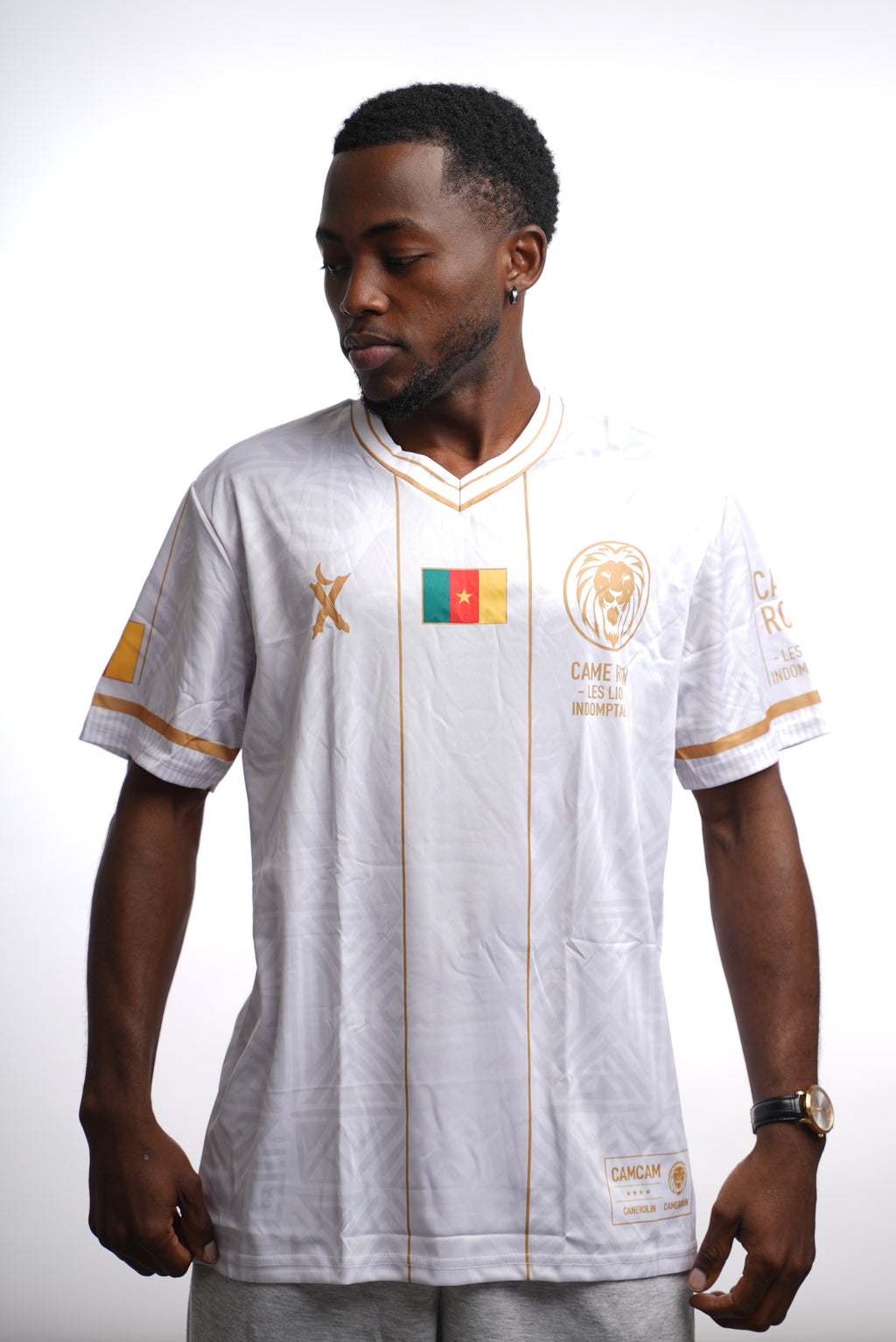 Maillot OVERSIZE CAMCAM – Édition Lions Indomptables