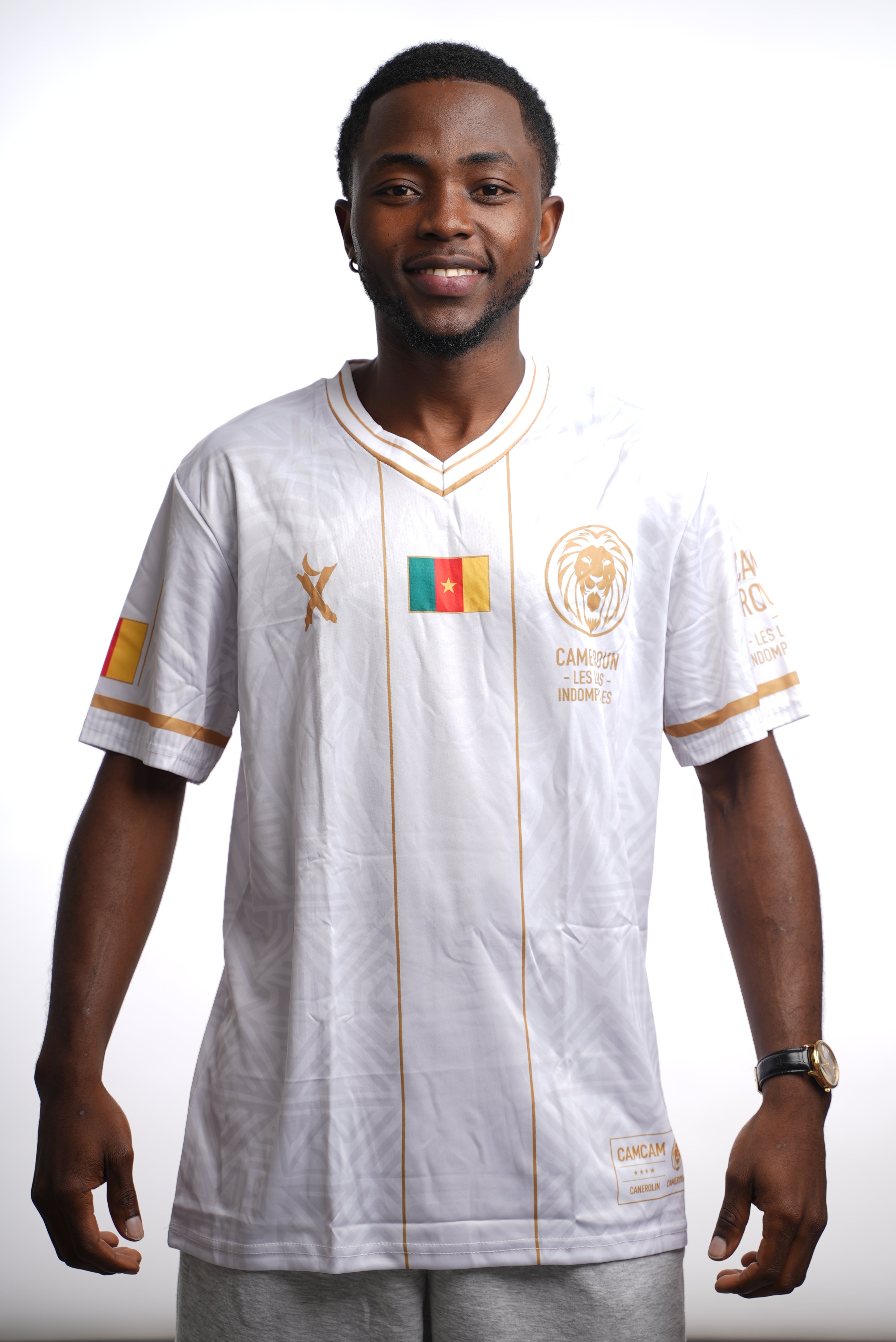 Maillot OVERSIZE CAMCAM – Édition Lions Indomptables