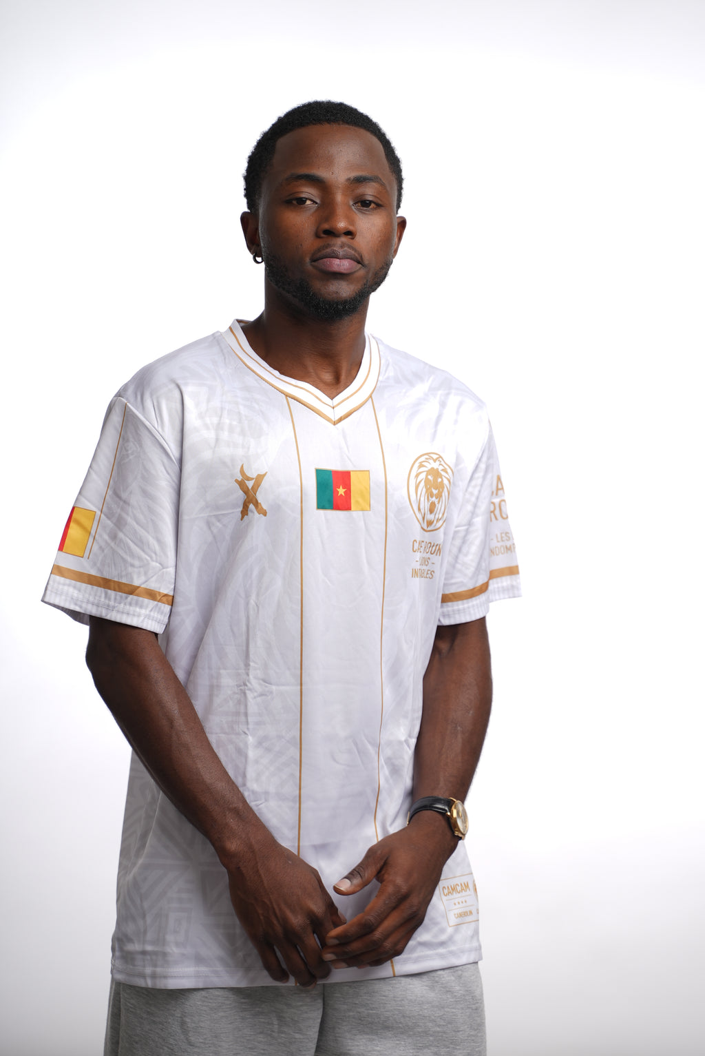 Maillot OVERSIZE CAMCAM – Édition Lions Indomptables